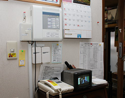 写真：事務所に設置したミルニィシステム